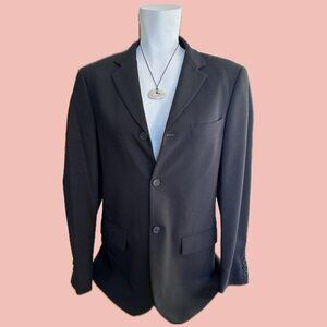 Sleek unisex Sisley blazer made in Italy.